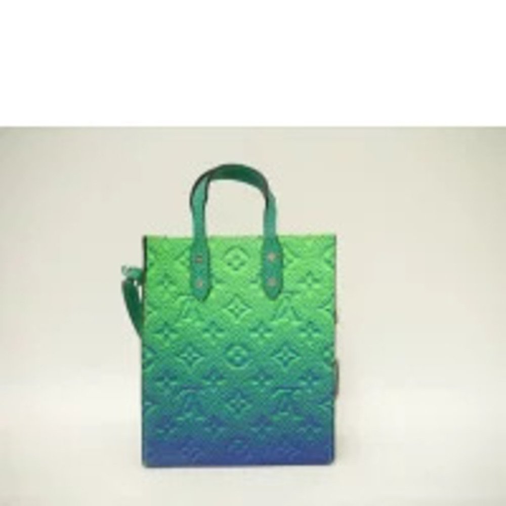 Louis Vuitton Taurillon AB Sac Green leather Plat